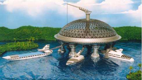 Jacque Fresco - DESIGNING THE FUTURE - Ocean Mining Mega-Structures